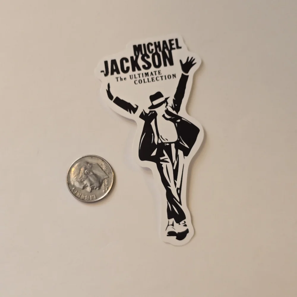 10/$10 Michael Jackson Sticker - Picture 2 of 2